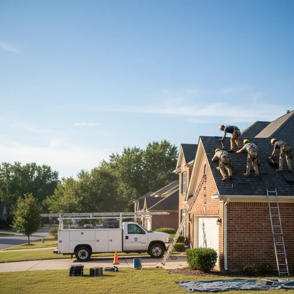 Roof Repair in Red Bud